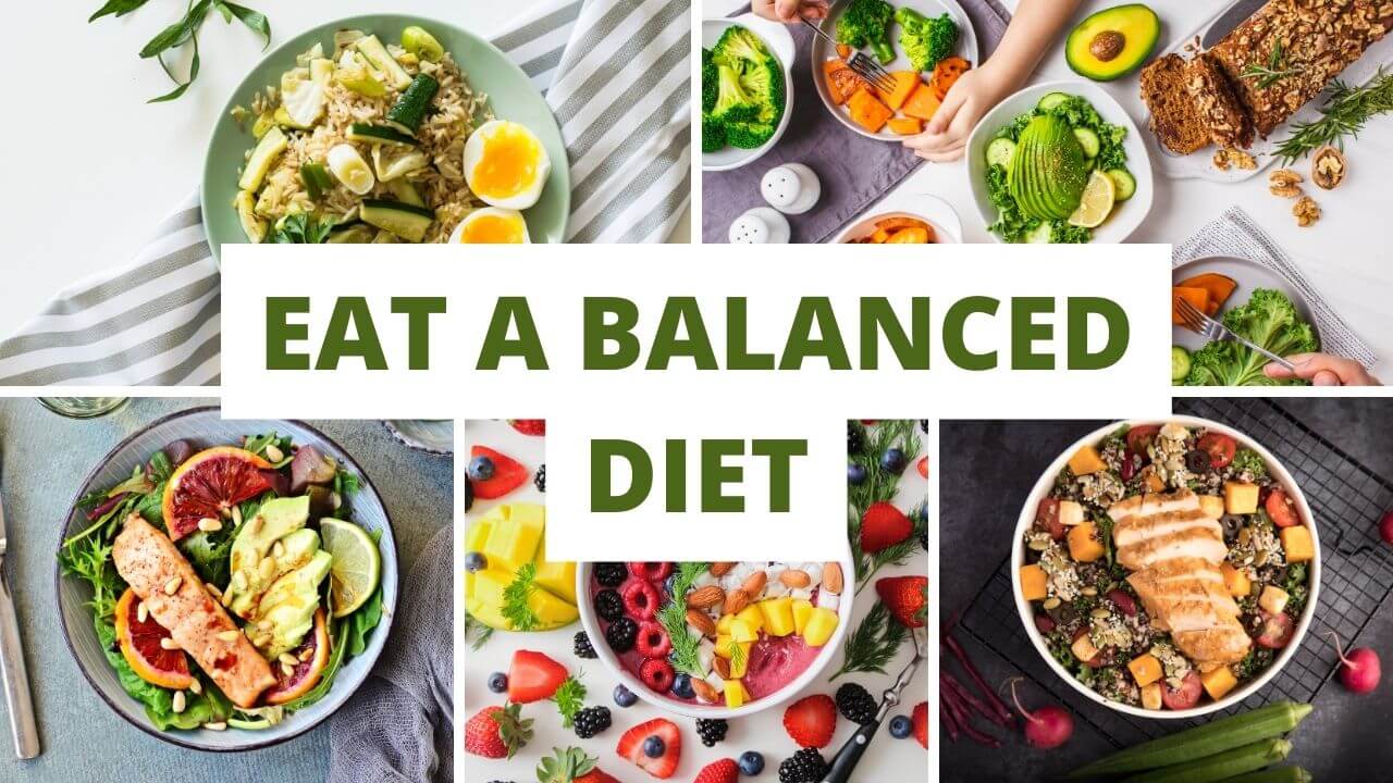 Eat a balanced diet during the haze