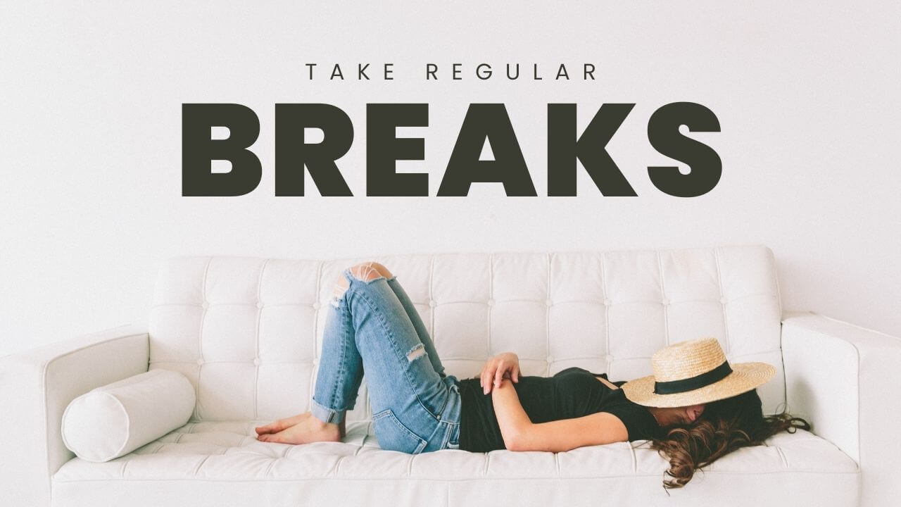 Take breaks and relax during the haze