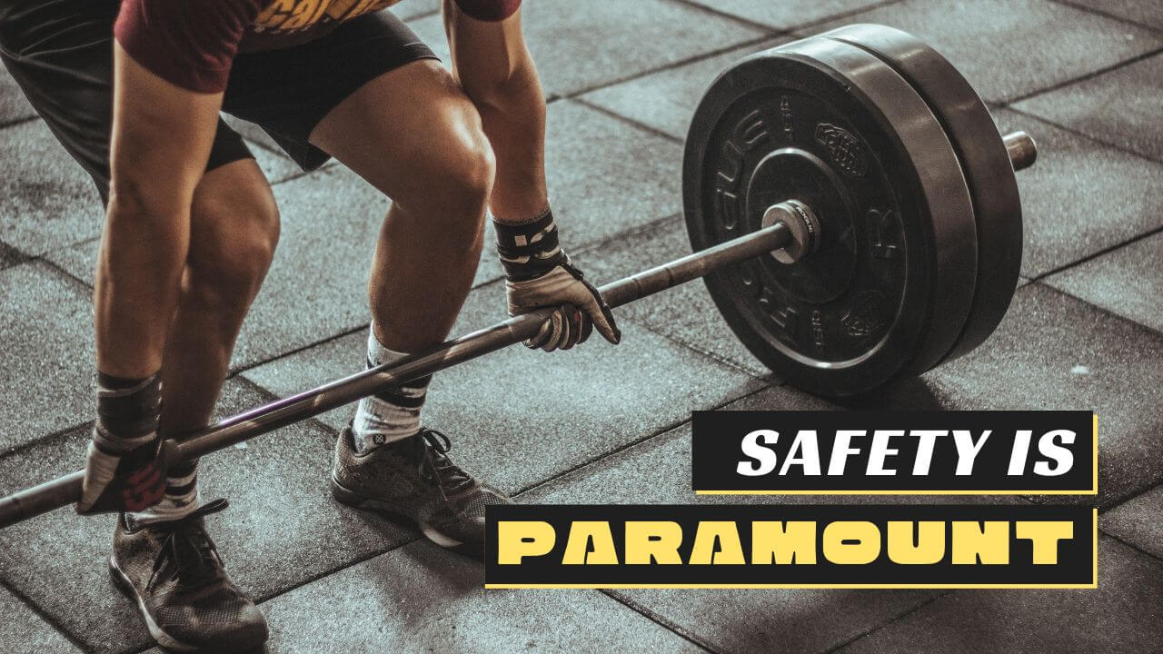 Safety is paramount