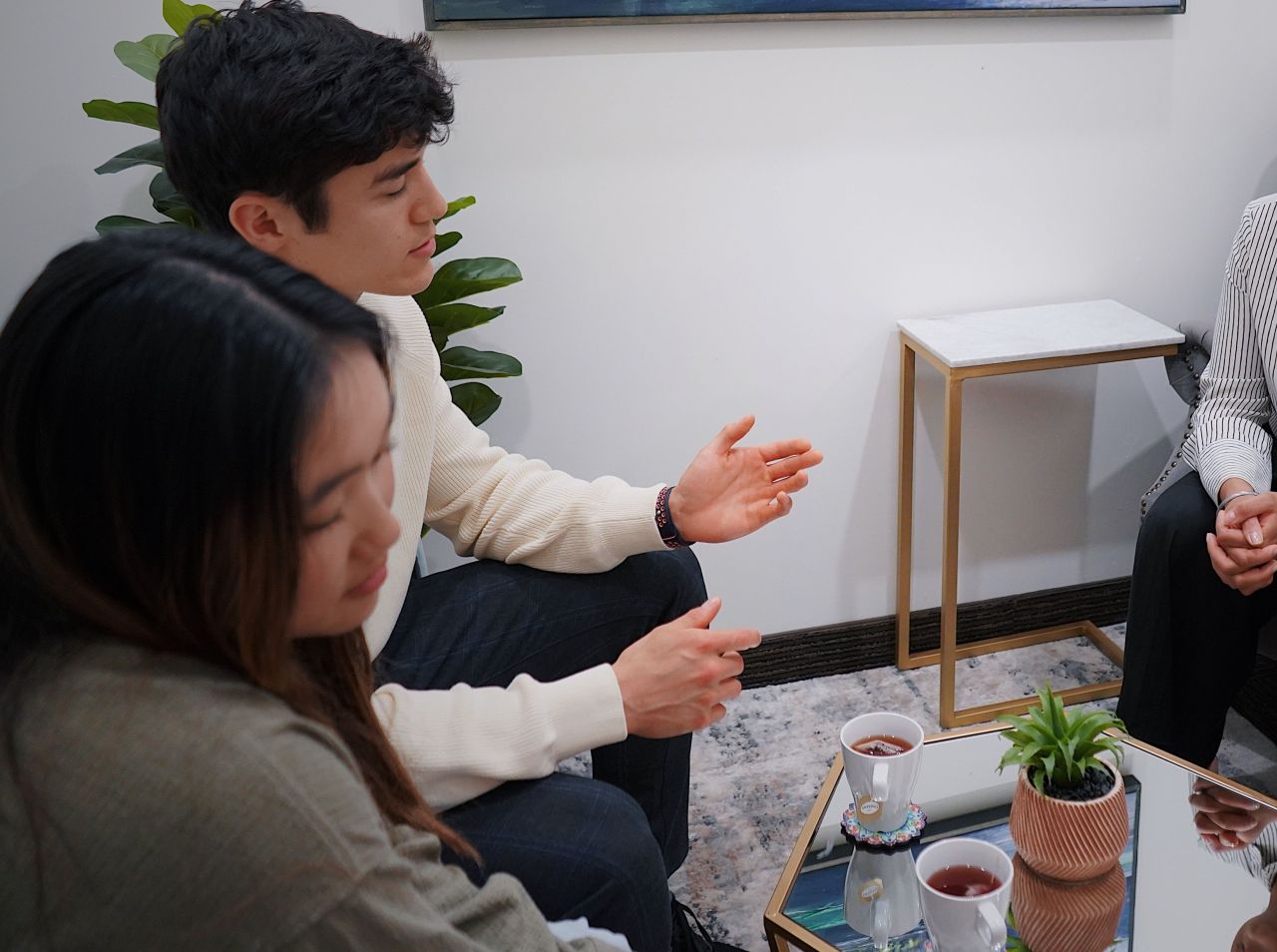 Counseling session in Singapore