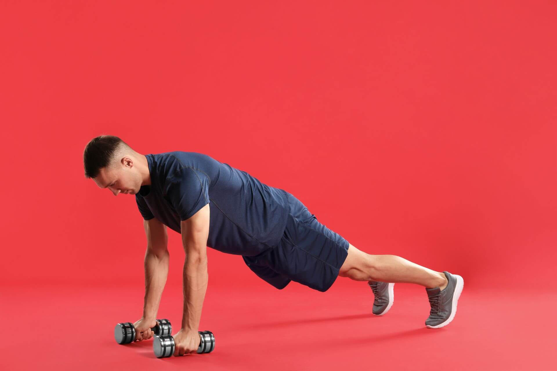 Man working out after Chinese New Year