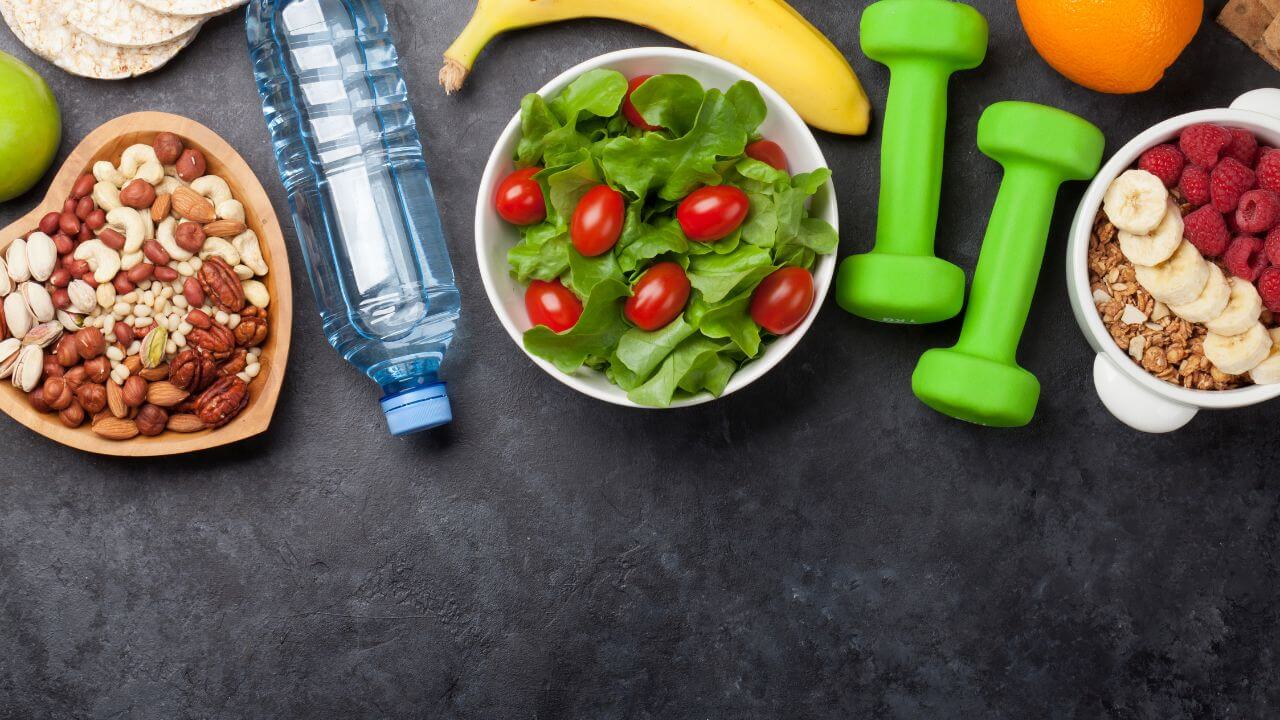 Prepartion of healthy food and drinks before
