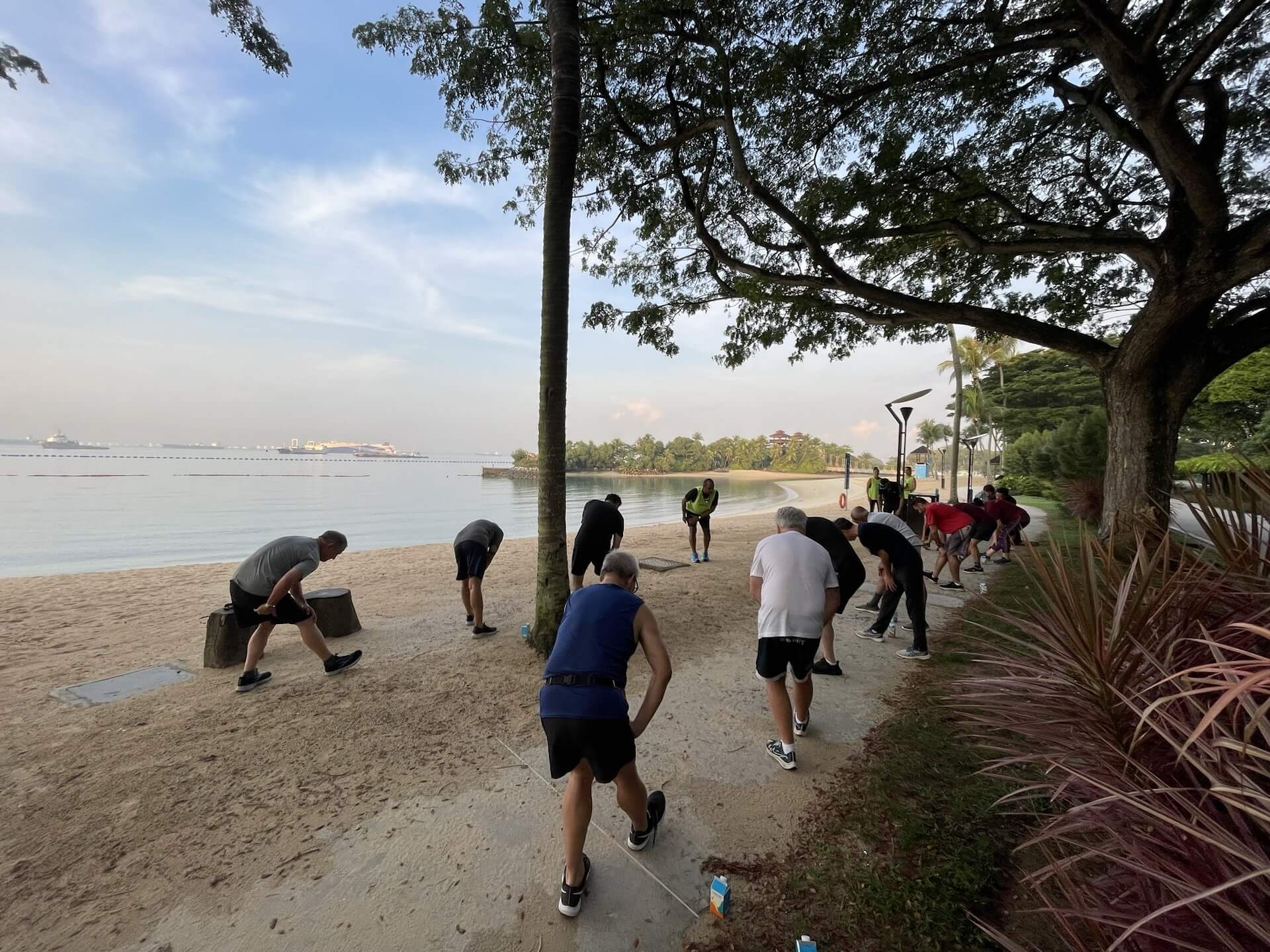Outdoor interval training with Phyzique Wellness